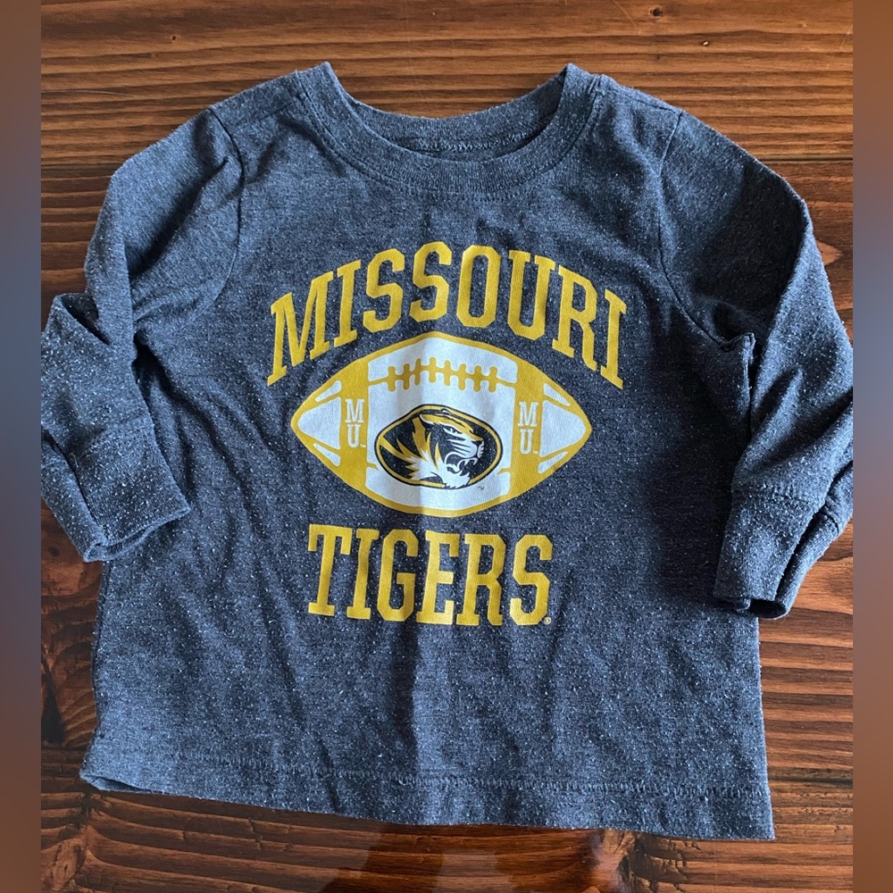 Missouri Tigers Football - Toddler Long Sleeve Tee